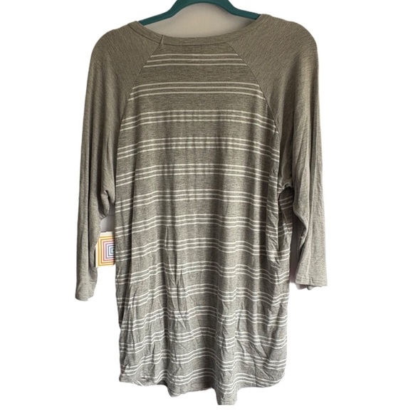 Gray Striped Randy XL NWT - Picture 3 of 7